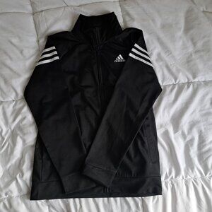 Adidas, black and white, size Large